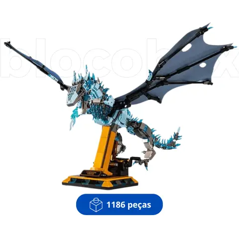 Viserion Dragon: Game of Thrones | 1186 pieces
