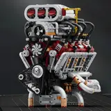 Motorized American Supercharged V8 Engine
