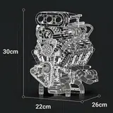 Motorized American Supercharged V8 Engine