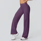 Volupie Diagonal Flow Pieces | Top Racerback o Pantalón Wide Leg Tiro Alto