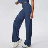 Volupie Diagonal Flow Pieces | Top Racerback o Pantalón Wide Leg Tiro Alto