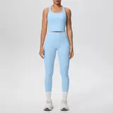 Volupie Utility Aura Set | Top Deportivo + Legging Tiro Alto