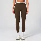 Volupie Lift Stripe Legging | Legging Tiro Alto Detalle Cós Blanco