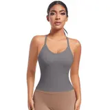 Volupie Bare Cross Tank | Top Deportivo Tirantes Cruzados Espalda Abierta