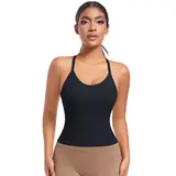 Volupie Bare Cross Tank | Top Deportivo Tirantes Cruzados Espalda Abierta