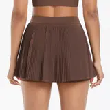 Volupie Court Pleated Skirt | Falda Plisada Deportiva con Short Interior y Bolsillo