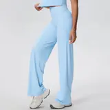 Volupie Diagonal Flow Pants | Top Deportivo o Pantalón Wide Leg Tiro Alto