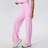 Volupie Diagonal Flow Pants | Top Deportivo o Pantalón Wide Leg Tiro Alto