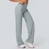 Volupie Diagonal Flow Pants | Top Deportivo o Pantalón Wide Leg Tiro Alto