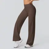 Volupie Diagonal Flow Pants | Top Deportivo o Pantalón Wide Leg Tiro Alto