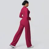 Volupie Zip Flow Set | Conjunto Deportivo Chaqueta Cremallera + Pantalón Wide Leg