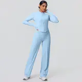 Volupie Zip Flow Set | Conjunto Deportivo Chaqueta Cremallera + Pantalón Wide Leg