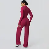 Volupie Zip Flow Set | Conjunto Deportivo Chaqueta Cremallera + Pantalón Wide Leg
