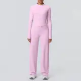 Volupie Zip Flow Set | Conjunto Deportivo Chaqueta Cremallera + Pantalón Wide Leg