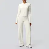 Volupie Zip Flow Set | Conjunto Deportivo Chaqueta Cremallera + Pantalón Wide Leg