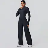 Volupie Zip Flow Set | Conjunto Deportivo Chaqueta Cremallera + Pantalón Wide Leg