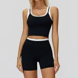 Volupie Stripe Set | Conjunto Deportivo Bicolor en 4 Estilos