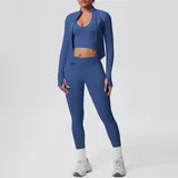 Volupie Zip Flow Complete Set | Conjunto 3 Piezas Chaqueta + Top + Legging
