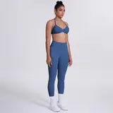 Volupie Bare Back Set | Conjunto Top Halter Espalda Abierta + Legging Scrunch