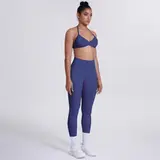 Volupie Bare Back Set | Conjunto Top Halter Espalda Abierta + Legging Scrunch