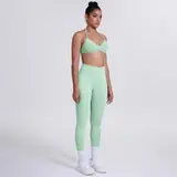 Volupie Bare Back Set | Conjunto Top Halter Espalda Abierta + Legging Scrunch