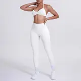 Volupie Bare Back Set | Conjunto Top Halter Espalda Abierta + Legging Scrunch