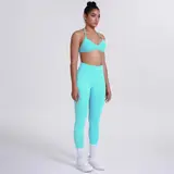 Volupie Bare Back Set | Conjunto Top Halter Espalda Abierta + Legging Scrunch
