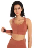 Volupie Zip Power Bra | Sujetador Deportivo Alto Impacto Cremallera Frontal