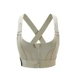 Volupie Zip Power Bra | Sujetador Deportivo Alto Impacto Cremallera Frontal