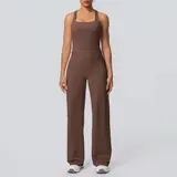 Volupie Diagonal Flow Racer Set | Top Racerback + Pantalón Wide Leg