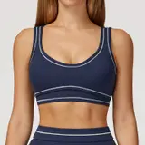 Volupie Stripe Bra | Top Sujetador Deportivo Escote U Alta Sujeción