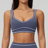 Volupie Stripe Bra | Top Sujetador Deportivo Escote U Alta Sujeción