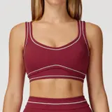 Volupie Stripe Bra | Top Sujetador Deportivo Escote U Alta Sujeción