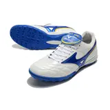 Mizuno Wave Cup White and Blue Turf TF Football Boot