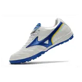 Mizuno Wave Cup White and Blue Turf TF Football Boot