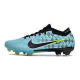 Nike Zoom Mercurial Vapor 15 Elite Light Blue and Black Firm Ground FG Kids Football Boot