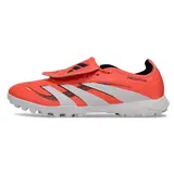 Adidas Predator 25 Elite Tongue Turf TF Kids Football Boot - Red/White