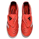 Adidas Predator 25 Elite Tongue Turf TF Kids Football Boot - Red/White