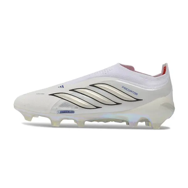 Adidas Predator 26 Elite Laceless White Jude Bellingham Pack Firm Ground FG Football Boot