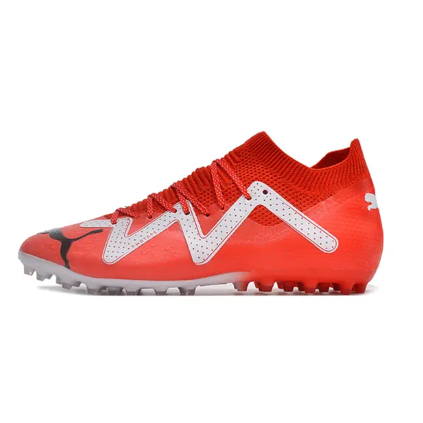 Puma Future Ultimate Red and White Multi Ground MG Football Boot