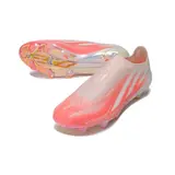 Adidas F50 Hyperfast Laceless Elite World Cup Pack Firm Ground FG Football Boot - Coral/White