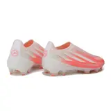Adidas F50 Hyperfast Laceless Elite World Cup Pack Firm Ground FG Football Boot - Coral/White