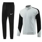 Nike Gray and Black Cold Set Jacket and Pants