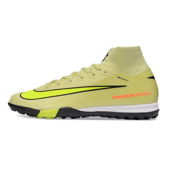 Nike Zoom Mercurial Superfly 10 Elite Kids Yellow Turf TF Football Boot