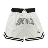 Jordan White and Black Shorts - Mesh Jordan Print