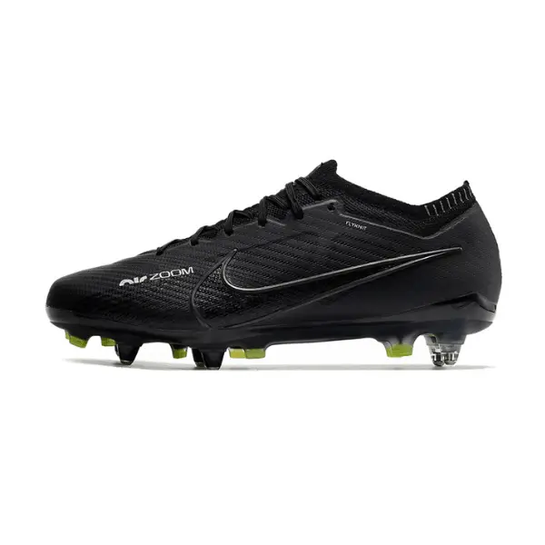 Nike Zoom Mercurial Vapor 15 Elite Black Pack Aluminium Studs SG Football Boot
