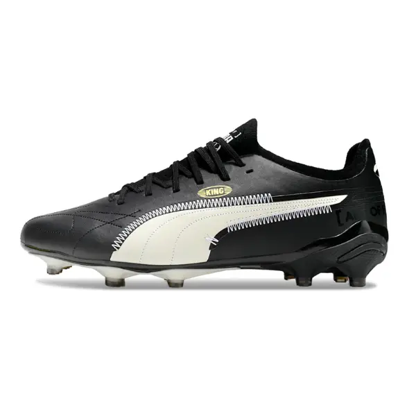 Puma King Ultimate Art of Football Pack Black and White Firm Ground FG Football Boot