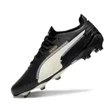 Puma King Ultimate Art of Football Pack Black and White Firm Ground FG Football Boot