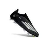 Adidas F50 Elite Laceless Black and White Firm Ground FG Football Boot