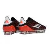 Adidas F50 Elite Laceless Brown and Red Mixed Studs SG Football Boot
